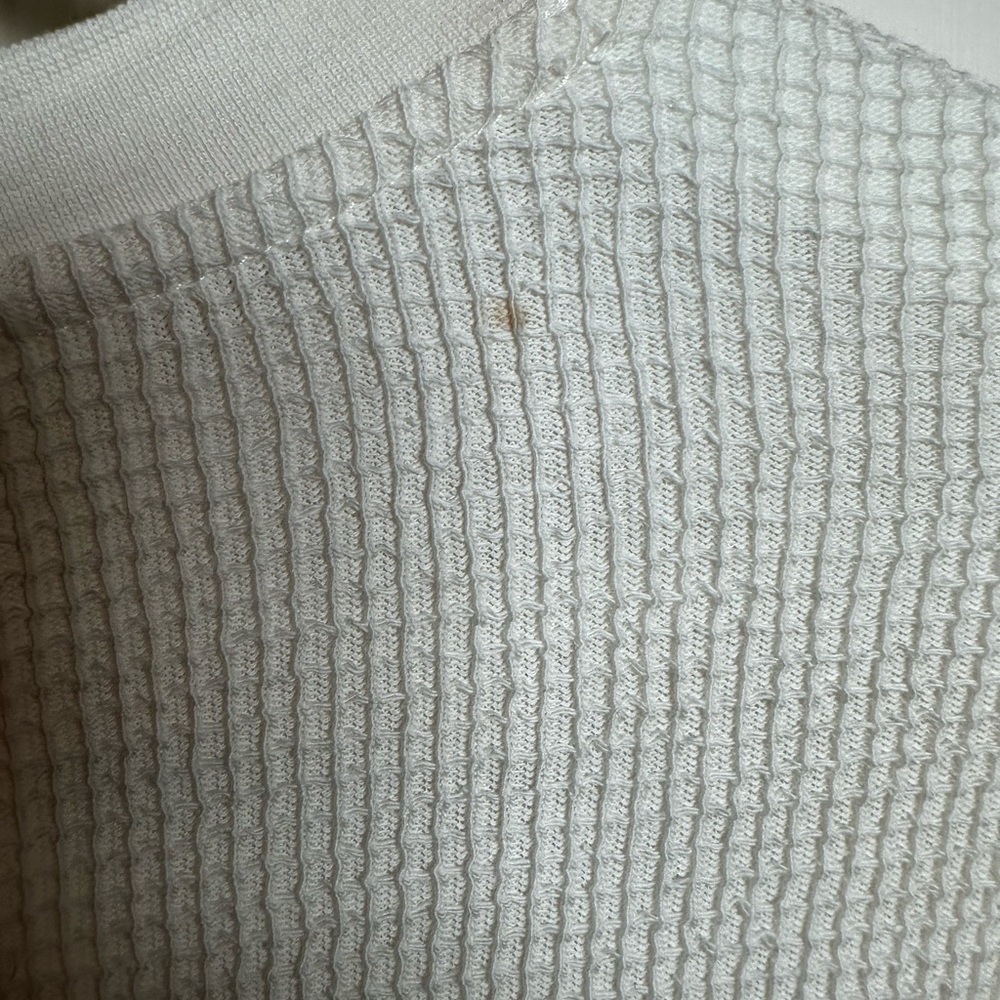 Vince Men's Cream Crewneck Sweater - Picture 7 of 12